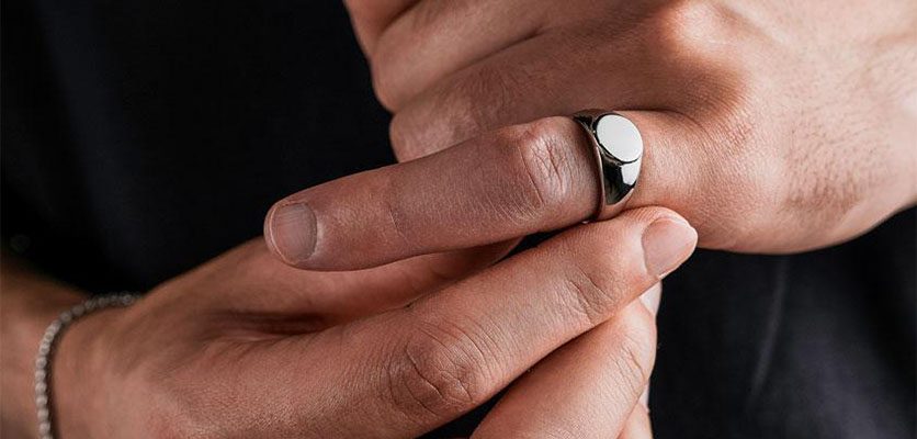 انگشتر طلا مردانه | مزگلد | mzgold