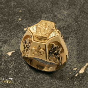 انگشتر مردانه تاج TE688