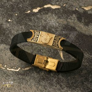 دستبند چرم با کیفیت عالی در گالری MZ