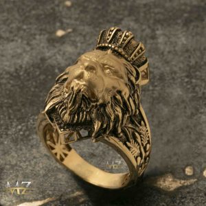 انگشتر مردانه شیرTE765