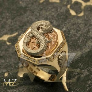 انگشتر مردانه اژدها913
