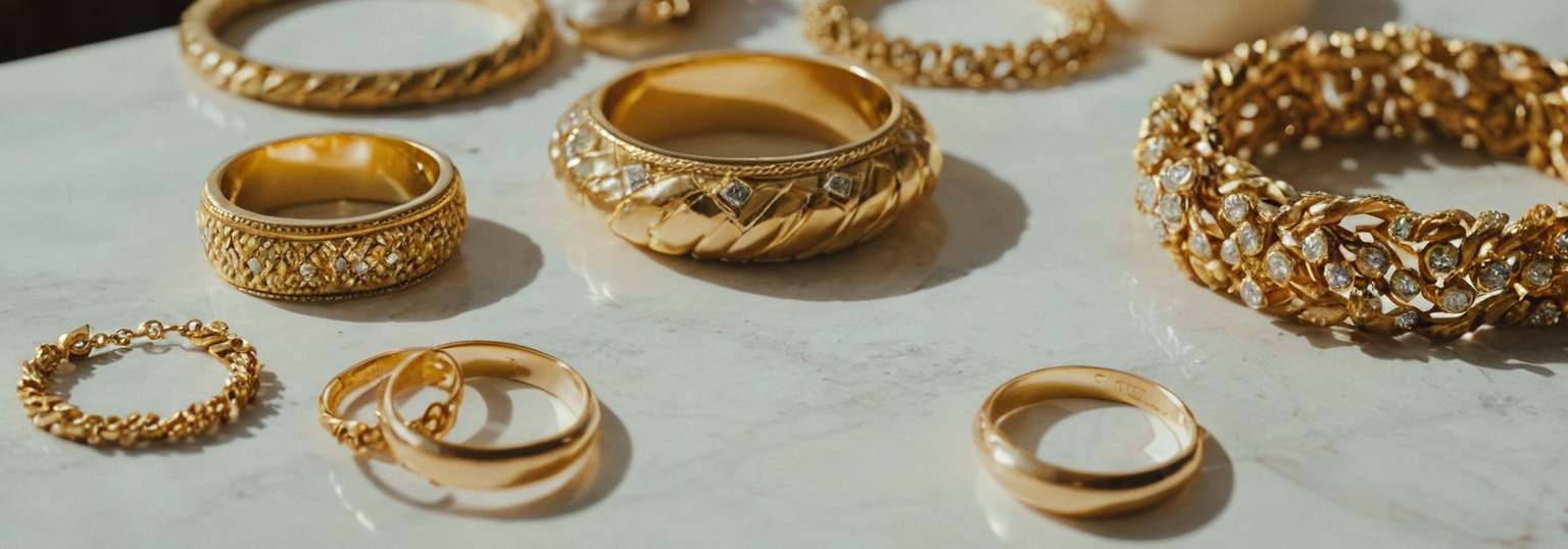 انواع طلا و جواهرات