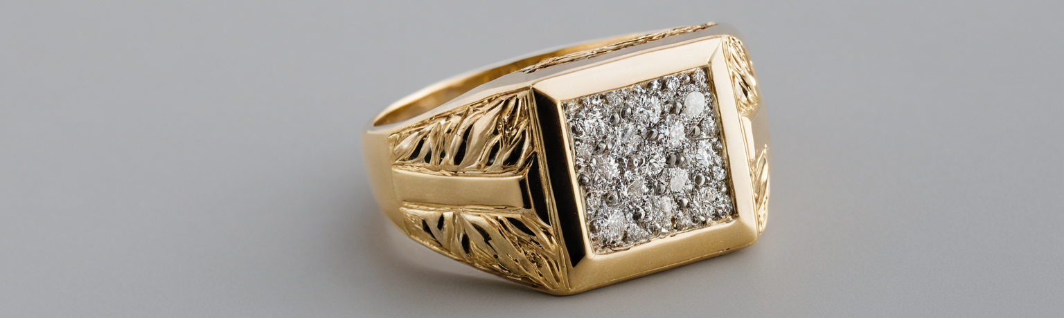 خرید انواع انگشتر طلا مردانه