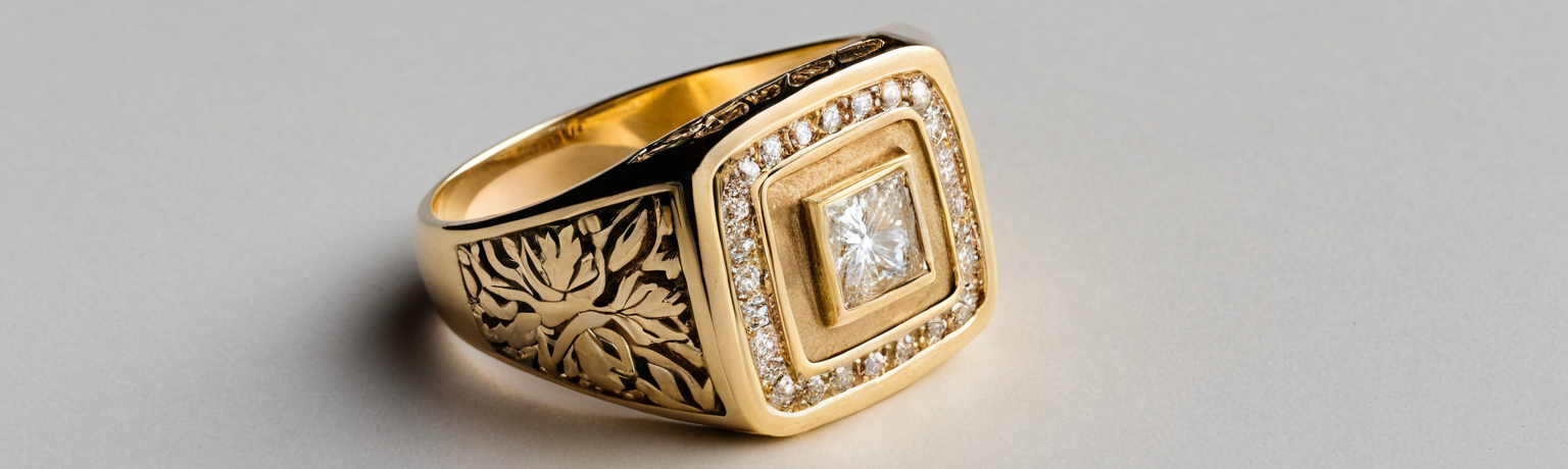 انواع انگشتر طلا مردانه