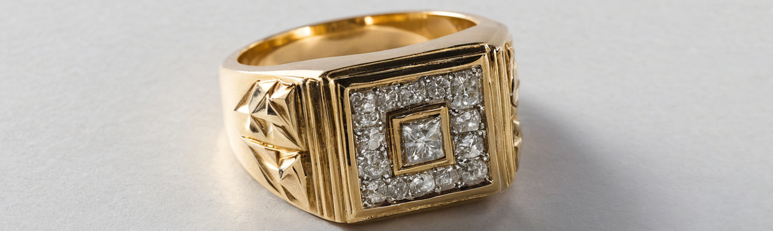 قیمت انگشتر طلا مردانه