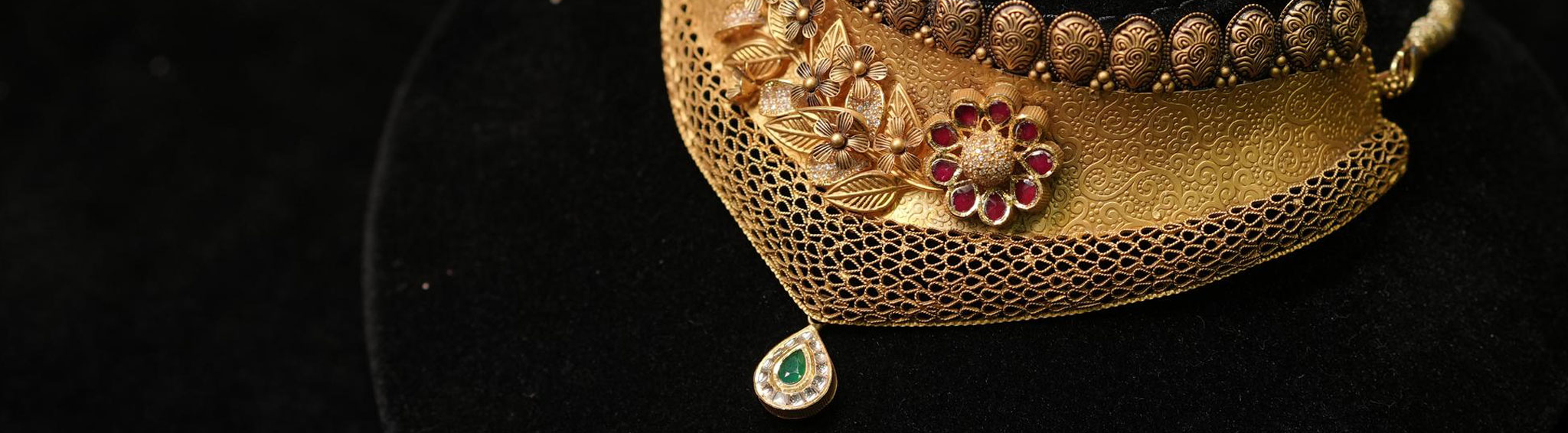 گردن بندر طلا سنگین